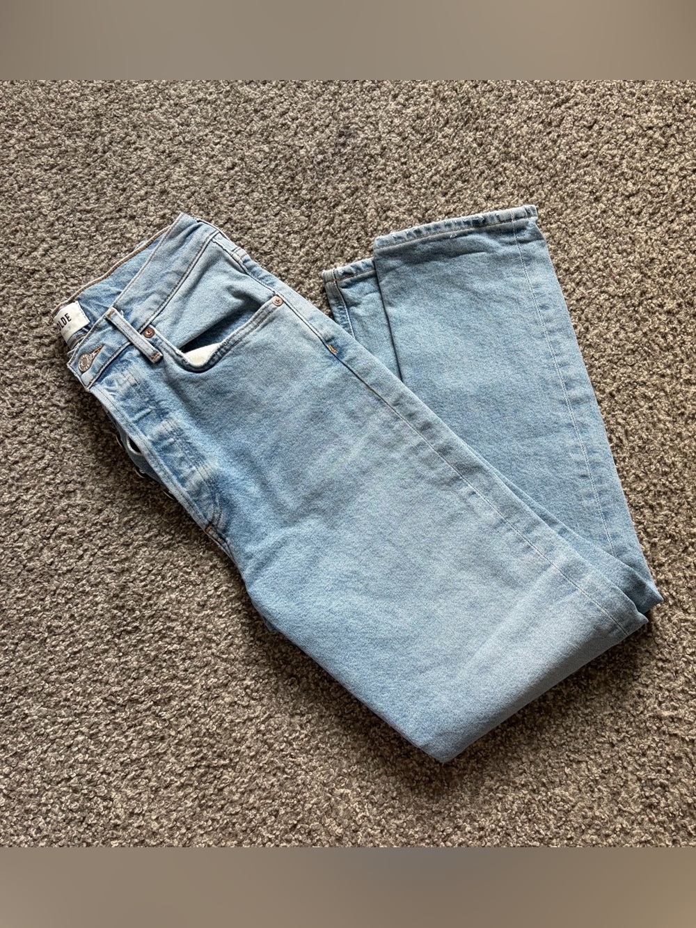 Agolde blue denim jeans, Size 25